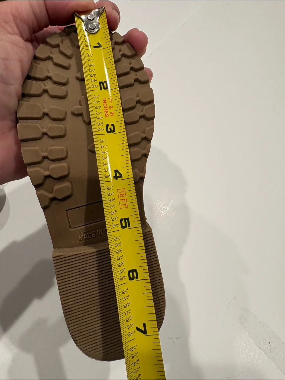 Old Navy Pink Chelsea Lug Booties with Brown Sole